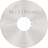 MediaRange DVD+R DL 8,5 GB, DVD-Rohlinge 8fach, 5 Stück