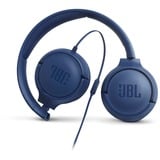 JBL Tune 500, Headset blau, 3,5 mm Klinke