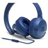 JBL Tune 500, Headset blau, 3,5 mm Klinke