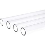 Alphacool Eisrohr 13/10mm PETG HardTube 80cm transparent, 4er Set