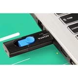 ADATA UV320 64 GB, USB-Stick schwarz/blau, USB-A 3.2 Gen 1