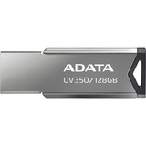 ADATA UV350 128 GB, USB-Stick silber, USB-A 3.2 Gen 1, Retail