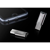 ADATA UV350 64 GB, USB-Stick silber, USB-A 3.2 Gen 1, Retail