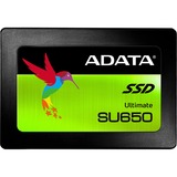 ADATA Ultimate SU650 240 GB, SSD schwarz, SATA 6 Gb/s, 2,5"