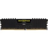 Corsair DIMM 4 GB DDR4-2400  , Arbeitsspeicher schwarz, CMK4GX4M1A2400C14, Vengeance LPX, INTEL XMP