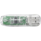 Intenso Rainbow Line 32 GB, USB-Stick transparent