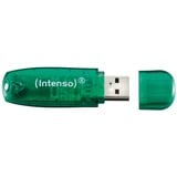 Intenso Rainbow Line 8 GB, USB-Stick grün