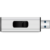 MediaRange 128 GB, USB-Stick silber/schwarz, USB-A 3.2 Gen 1