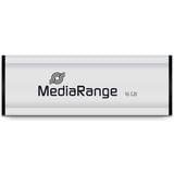 MediaRange 32 GB, USB-Stick silber/schwarz, USB-A 3.2 Gen 1