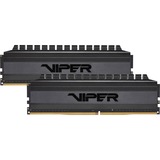 Patriot DIMM 16 GB DDR4-3200 Kit, Arbeitsspeicher schwarz, PVB416G320C6K, Viper 4 Blackout