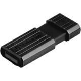 Verbatim Pin Stripe 16 GB, USB-Stick schwarz