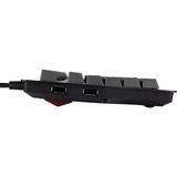 Das Keyboard 4C TKL, Gaming-Tastatur schwarz/anthrazit, DE-Layout, Cherry MX Brown