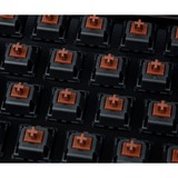 Das Keyboard 4C TKL, Gaming-Tastatur schwarz/anthrazit, DE-Layout, Cherry MX Brown