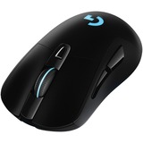 Logitech G703 LIGHTSPEED, Gaming-Maus schwarz, mit HERO 25K-Sensor