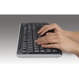 Logitech Wireless Keyboard K270, Tastatur schwarz, DE-Layout, Retail