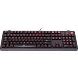 Tt eSPORTS Meka Pro Gaming, Gaming-Tastatur schwarz, DE-Layout, Cherry MX Blue