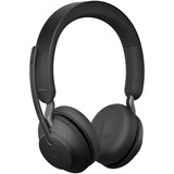 Jabra Evolve2 65, Headset schwarz, Microsoft Teams, USB-C, Ladestation