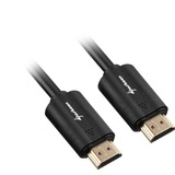 Sharkoon Kabel HDMI Stecker > HDMI Stecker schwarz, 1 Meter, HDMI 4K