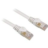 Sharkoon Patchkabel RJ45 Cat.6 SFTP weiß, 5 Meter