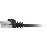 Sharkoon Patchkabel SFTP, RJ-45, mit Cat.7a Rohkabel schwarz, 50cm