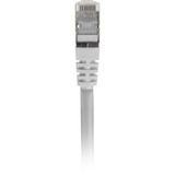 Sharkoon Patchkabel SFTP, RJ-45, mit Cat.7a Rohkabel grau, 50cm