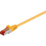 goobay Patchkabel RJ-45 Stecker > RJ-45 Stecker gelb, 20 Meter, CAT6 S/FTP