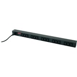 APC Basic Rack PDU Zero U 16A AP9572, Steckdosenleiste schwarz, 2,5 Meter Kabel