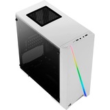 Aerocool Cylon Mini, Tower-Gehäuse weiß/schwarz, Window-Kit