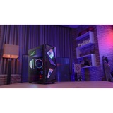 Aerocool Glider TG, Tower-Gehäuse schwarz, Tempered Glass