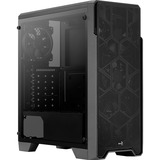 Aerocool Ore Tempered Glass, Tower-Gehäuse schwarz, Tempered Glass