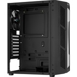 Aerocool Prime v1, Tower-Gehäuse schwarz, Tempered Glass