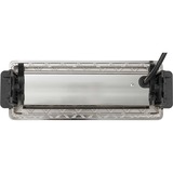 Brennenstuhl Indesk-Power versenkbare Steckdosenleiste 3-fach silber/schwarz, 2 Meter, 2x USB