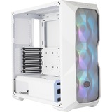 Cooler Master MasterBox TD500 MESH WHITE, Tower-Gehäuse weiß, Tempered Glass