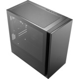 Cooler Master Silencio S400, Tower-Gehäuse schwarz, Tempered Glass