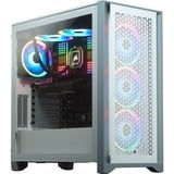 Corsair 4000D Airflow TG, Tower-Gehäuse weiß, Tempered Glass