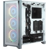 Corsair 4000D Airflow TG, Tower-Gehäuse weiß, Tempered Glass