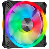 Corsair iCUE QL140 RGB 140x140x25, Gehäuselüfter schwarz, einzelner Lüfter ohne Controller