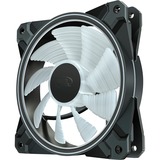 DeepCool CF 120 Plus 3in1 120x120x25, Gehäuselüfter schwarz/transparent, 3er Pack, inkl. Controller