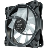 DeepCool CF 120 Plus 3in1 120x120x25, Gehäuselüfter schwarz/transparent, 3er Pack, inkl. Controller