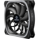 Enermax SquA RGB 3 Fan Pack 120x120, Gehäuselüfter schwarz, inkl. RGB-Steuerbox, 120 mm