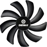 Enermax SquA RGB 3 Fan Pack 120x120, Gehäuselüfter schwarz, inkl. RGB-Steuerbox, 120 mm