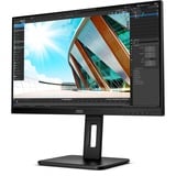 AOC 24P2Q, LED-Monitor 61 cm (24 Zoll), schwarz, FullHD, IPS, HDMI, Adaptive-Sync