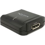 DeLOCK DisplayPort 1.2 Repeater 4K 60Hz, Grafikverlängerung schwarz