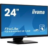 iiyama T2454MSC-B1AG, LED-Monitor 60.5 cm (23.8 Zoll), schwarz, FullHD, IPS, HDMI, VGA, Touchscreen