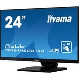 iiyama T2454MSC-B1AG, LED-Monitor 60.5 cm (23.8 Zoll), schwarz, FullHD, IPS, HDMI, VGA, Touchscreen