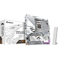 GIGABYTE B850M AORUS ELITE WIFI6E ICE, Mainboard silber/weiß