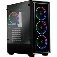 Enermax StarryFort SF30 M0BB, Tower-Gehäuse schwarz, Tempered Glass x 2