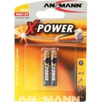 Ansmann X-Power Alkaline Batterie Mini AAAA / LR08 2 Stück