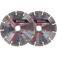 Einhell Diamant-Trennscheiben 4350741, Ø 150mm 2 Stück, für Mauernutfräsen