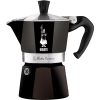 Bialetti Moka Express, Espressomaschine schwarz, 3 Tassen